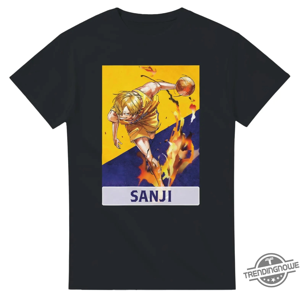 One Piece Lakers Sanji Shirt 8 One Piece Lakers Sanji Shirt
