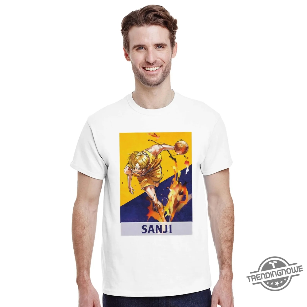 One Piece Lakers Sanji Shirt 9 One Piece Lakers Sanji Shirt