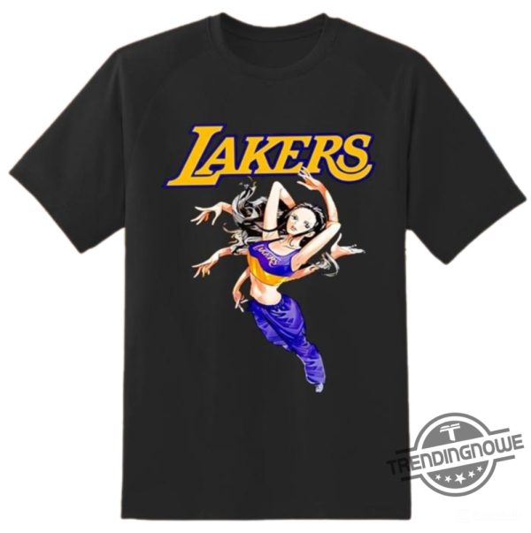 One Piece Lakers Nico Robin Shirts trendingnowe 1