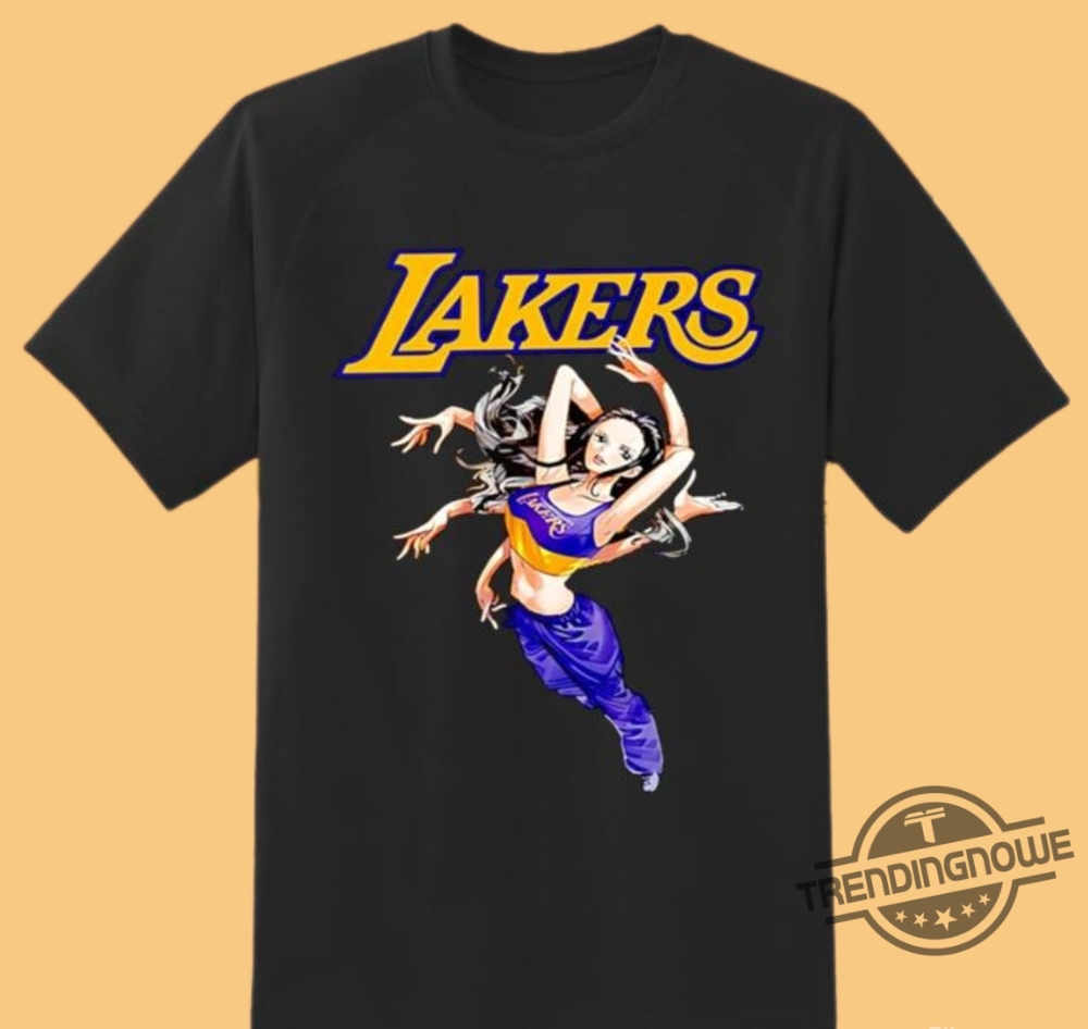 One Piece Lakers Nico Robin Shirts 7 One Piece Lakers Nico Robin Shirts