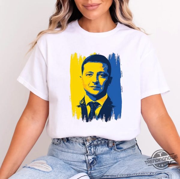 Volodymyr Zelensky Shirt Support Ukraine T Shirt trendingnowe 2