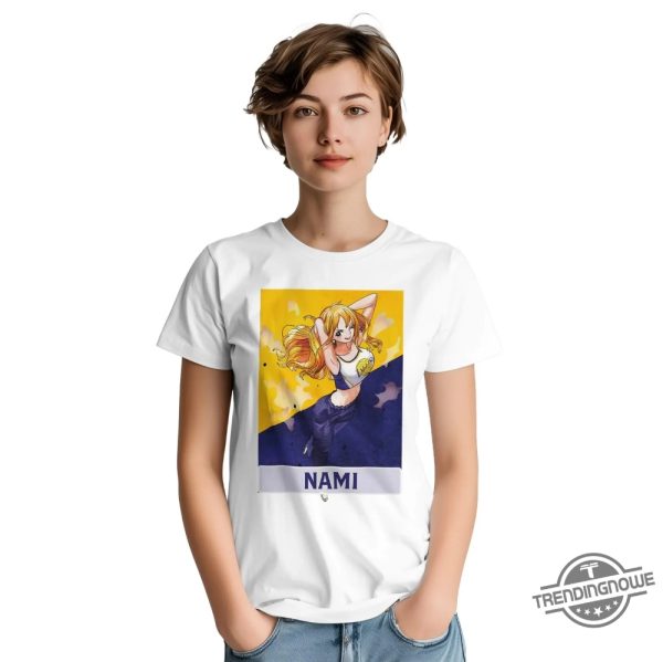 One Piece Lakers Nami Shirt trendingnowe 3