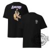 Unique One Piece Los Angeles Lakers Collaboration Luffy Dunk Anime Tshirt Hoodie Sweatshirt Tee Gift For Fans Men Women revetee 1