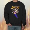 Los Angeles Lakers One Piece Nico Robin Funny Basketball Shirt giftyzy 3