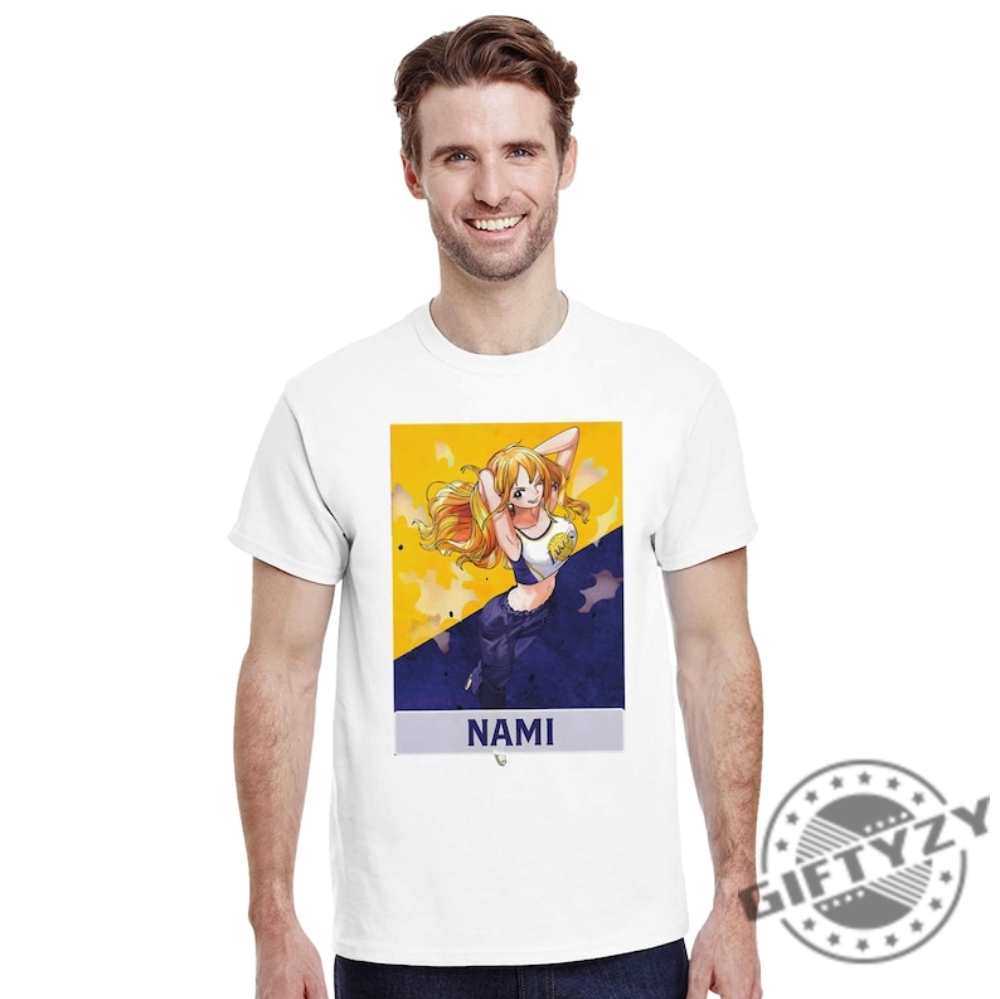 Los Angeles Lakers Nami Storm The Court One Piece Shirt 10 Los Angeles Lakers Nami "Storm the Court" One piece shirt