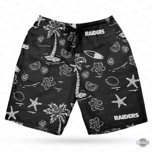 mens las vegas raiders hawaiian shirt