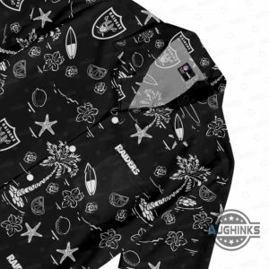 mens las vegas raiders hawaiian shirt