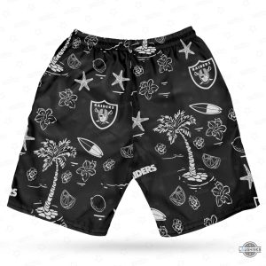 mens las vegas raiders hawaiian shirt