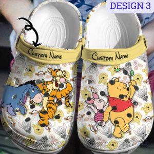 personalized winnie the pooh crocs adult uk us canada