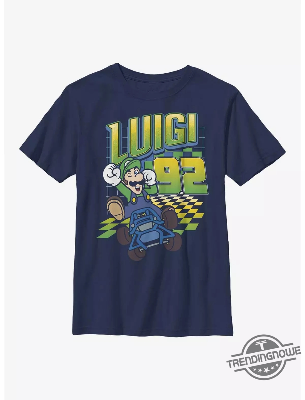 Nintendo Mario Kart Luigi 92 Shirt 7 Nintendo Mario Kart Luigi 92 Shirt