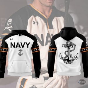 jolly rogers new navy midshipmen baseball hoodie and sweatpants 2025