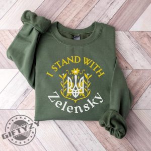 Stand With Zelensky Sunflower Shirt giftyzy 3