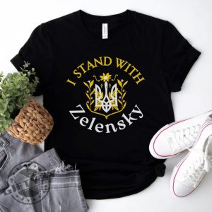 Stand With Zelensky Sunflower Shirt giftyzy 4