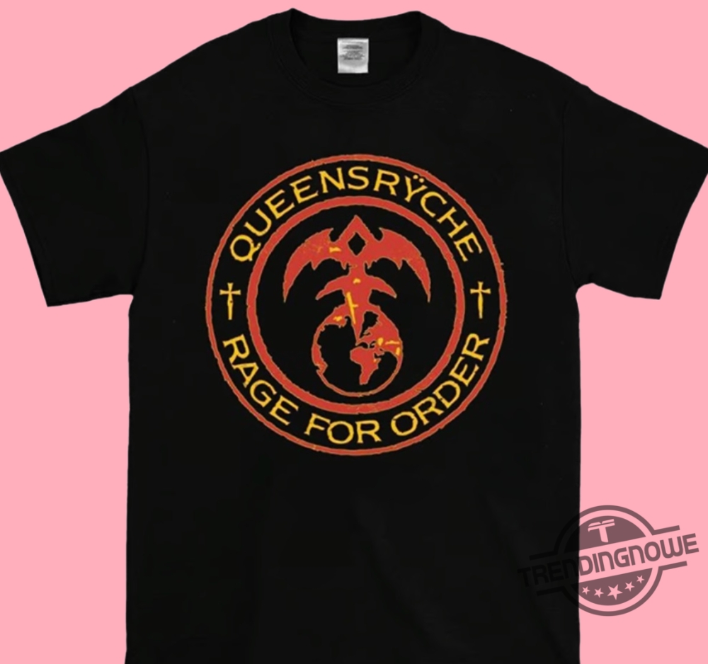 Queensryche Rage For Order Shirt 6 Queensryche Rage For Order Shirt