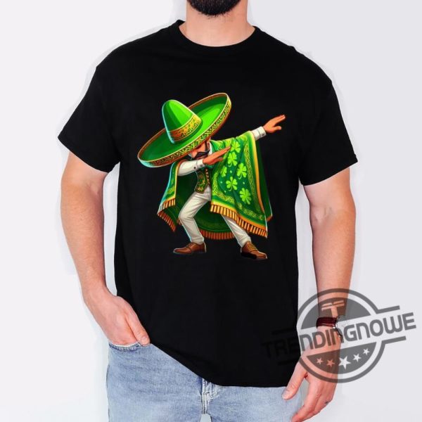 St Patricks Day Shirt - Mexican Irish Dabbing T-Shirt St Patricks Day Shirt - Mexican Irish Dabbing T-Shirt