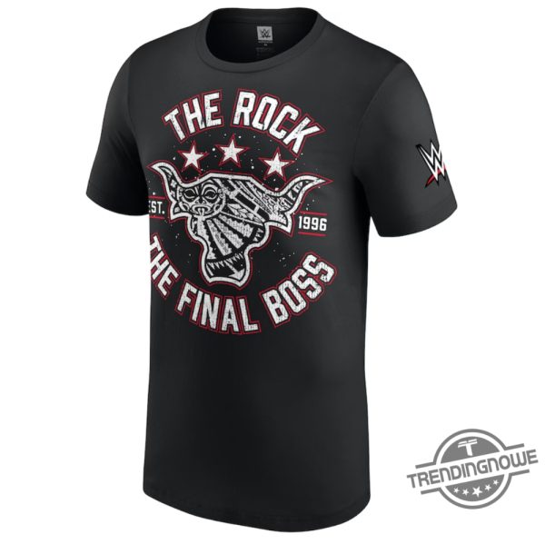 Wwe The Rock Final Boss Brahma Shirt trendingnowe 1
