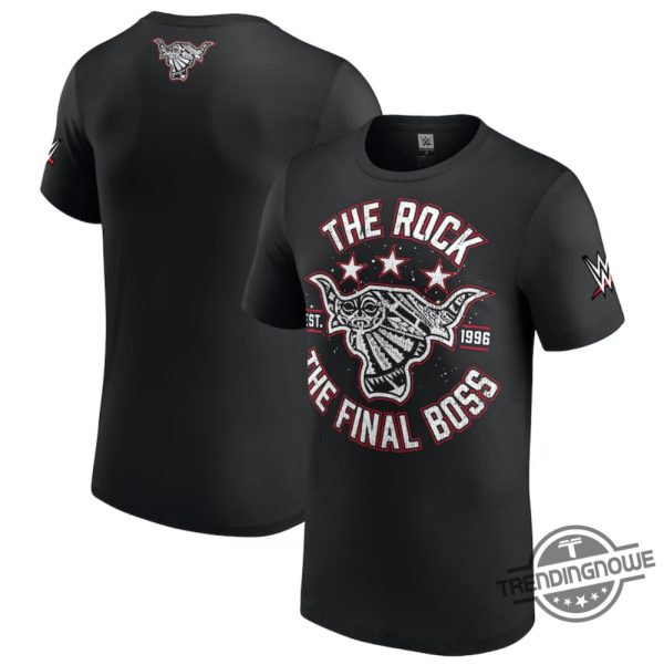 Wwe The Rock Final Boss Brahma Shirt trendingnowe 2