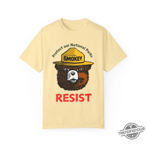 Resist Fascism National Parks T Shirt trendingnowe 1