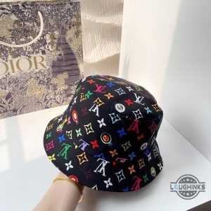 lv multicolor monogram bucket hat replica