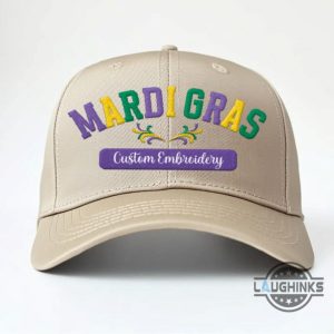 custom embroidery mardi gras embroidered baseball hat