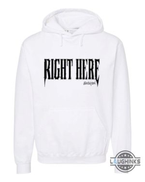 joshua seventeen right here wicked shirt