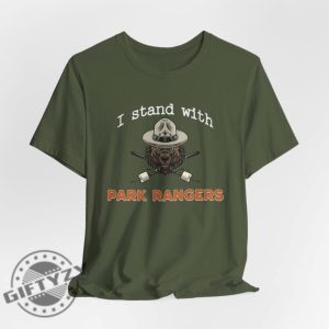 I Stand With Park Rangers National Park Resist Save Our National Parks Shirt giftyzy 5