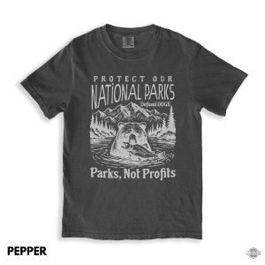 support national parks shirt subtle anti trump tee fuck elon musk doge tshirt