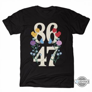 retro floral 8647 anti trump shirt