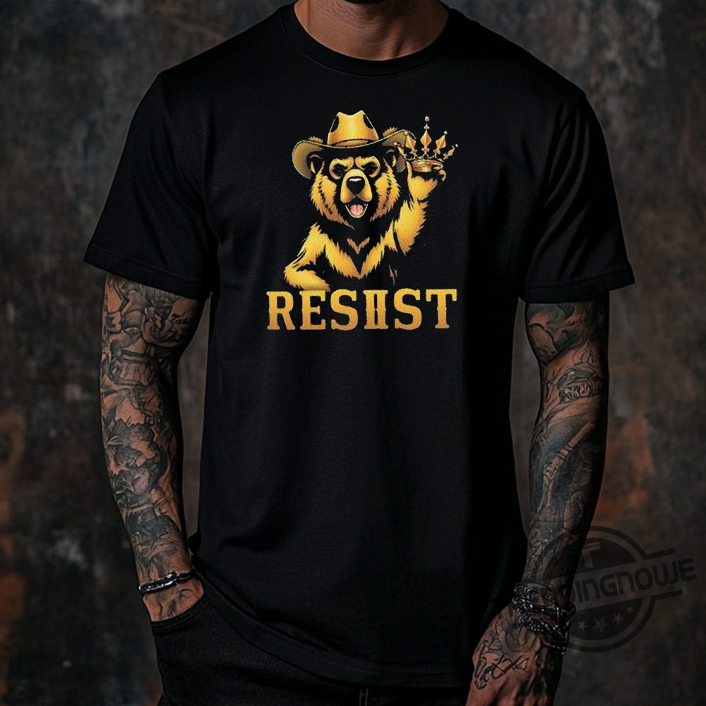 Gold Smokey Bear Resist Shirt Protect Our National Parks T Shirt 8 Gold Smokey Bear Resist Shirt Protect Our National Parks T Shirt