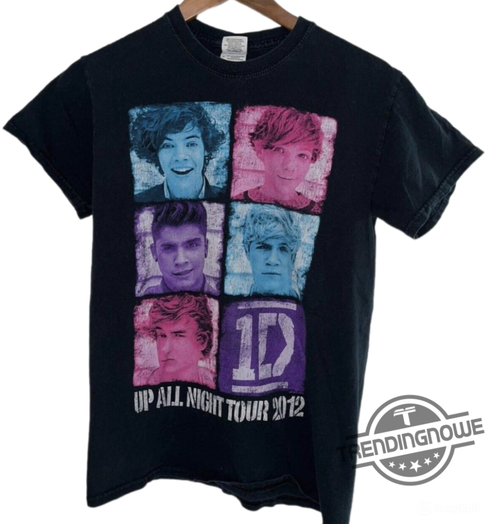Harry Styles One Direction Up All Night Tour 2012 Shirt 6 Harry Styles One Direction Up All Night Tour 2012 Shirt