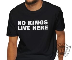 No Kings Live Here Antitrump Maxwell Frost Trump Speech Shirt giftyzy 3