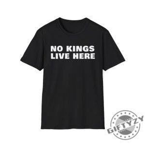 No Kings Live Here Antitrump Maxwell Frost Trump Speech Shirt giftyzy 4