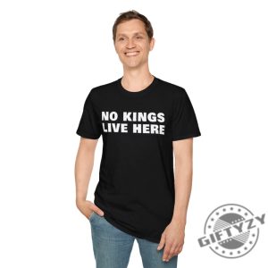 No Kings Live Here Antitrump Maxwell Frost Trump Speech Shirt giftyzy 6