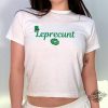 Leprecunt Baby Tee St Patricks Day Shirt trendingnowe 2