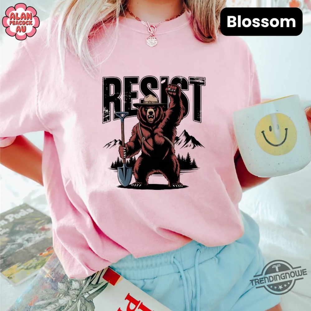 National Park Protest Shirt Retro Forest Service Tee Resist Bear T Shirt 7 National Park Protest Shirt Retro Forest Service Tee Resist Bear T Shirt