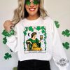 Patricks Day The Sassy Lass Tarot Card Shirt trendingnowe 2
