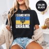 I Stand With Ukraine Shirt Anti Trump Ukrainian Flag T Shirt trendingnowe 1