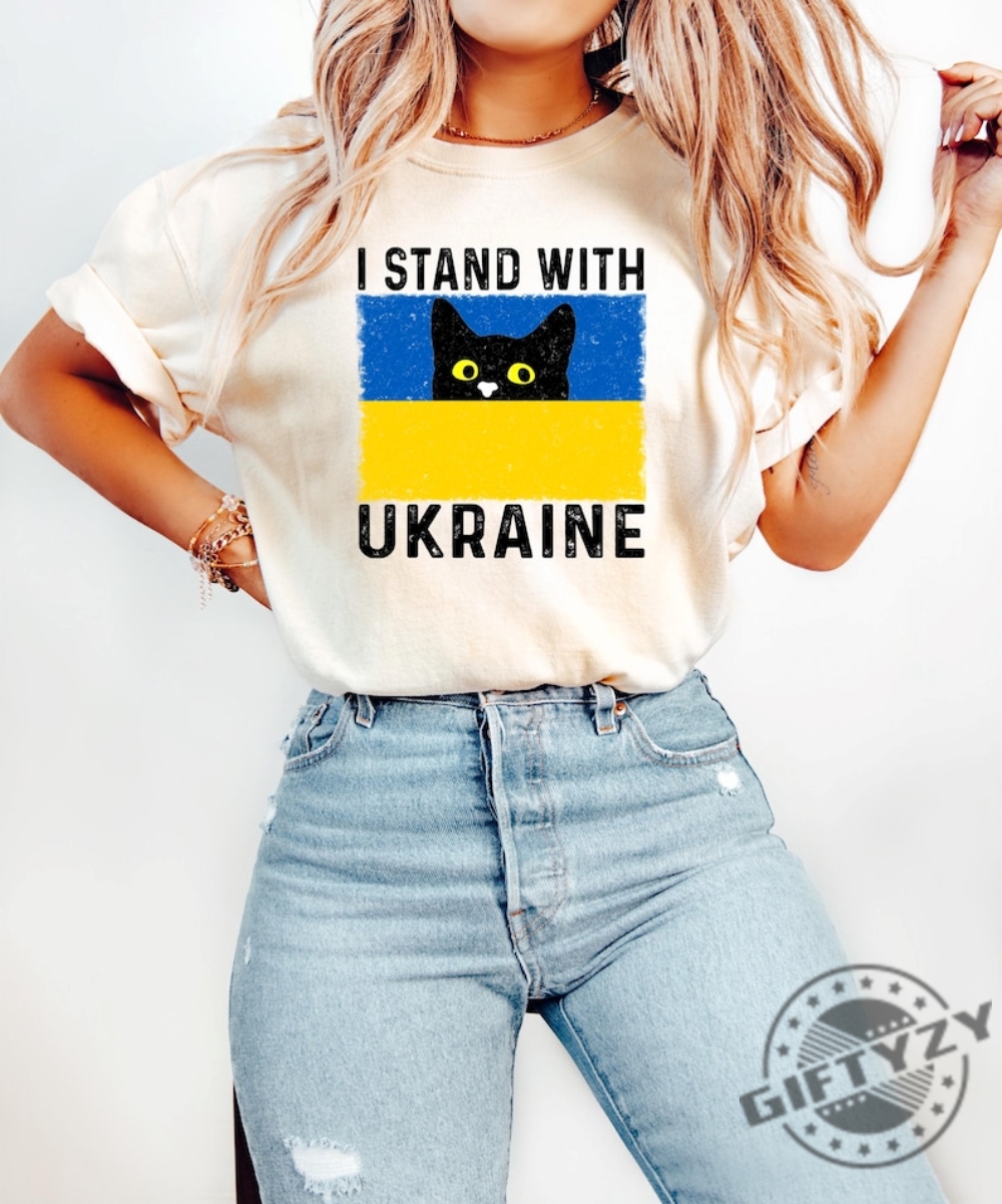 Ukrainian Flag Support Stand For Ukraine Peace Shirt 6 Ukrainian Flag Support Stand for Ukraine Peace Shirt