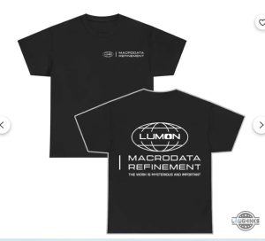 lumon macrodata refinement severance shirt