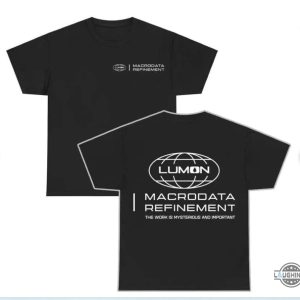 lumon macrodata refinement severance shirt