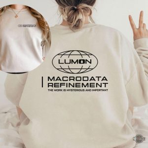 lumon macrodata refinement severance shirt