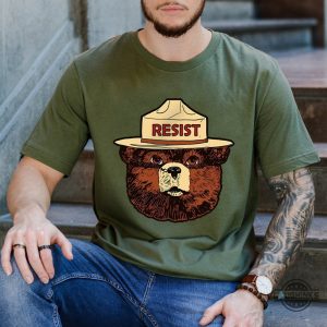 smokey bear resist shirt