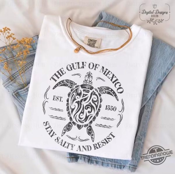 Gulf Of Mexico Shirt Vintage Gulf Of Mexico Since 1550 Shirt Gulf Of Mexico Tee trendingnowe 3