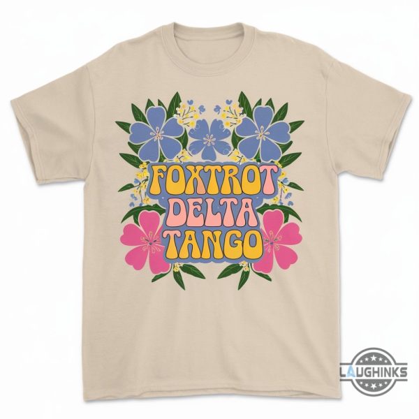 fdt anti trump foxtrot delta tango shirt subtle fuck trump flower tee