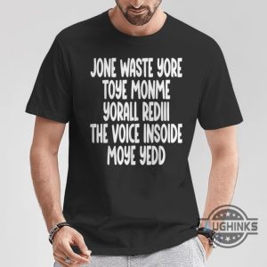 dont waste your time on me youre already the voice inside my yead shirt blink 182 laughinks 3