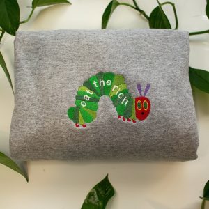 hungry caterpillar eat the rich embroidered shirt