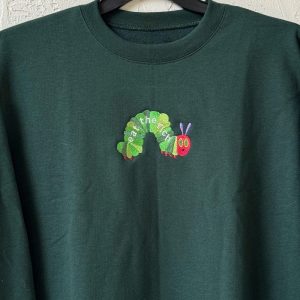 hungry caterpillar eat the rich embroidered shirt