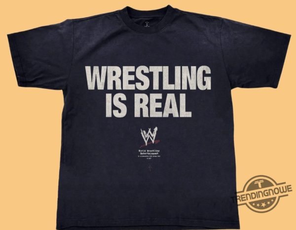 Wrestling Is Real Shirt Travis Scott Cactus Jack T Shirt