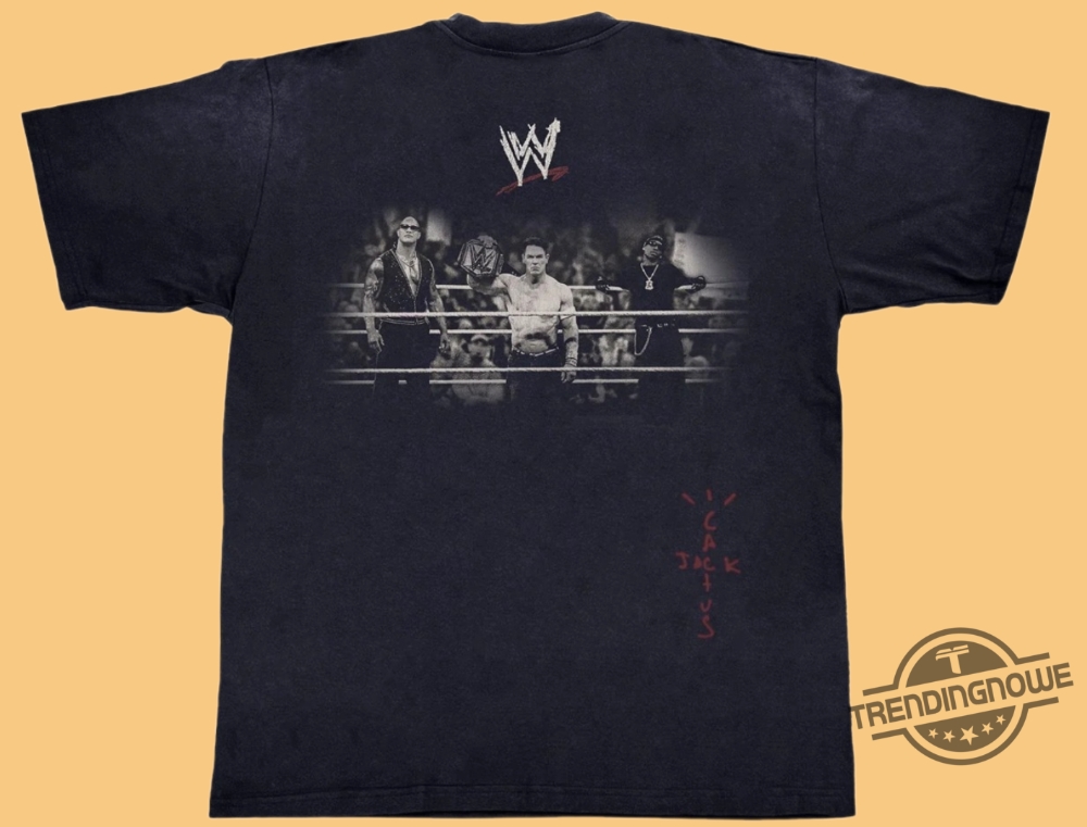 Wrestling Is Real Shirt Travis Scott Cactus Jack T Shirt