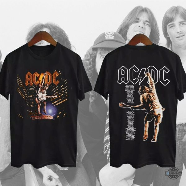 reprinted 2000 ac dc shirt